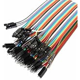 robotistan 30 cm 40 Pin Ayrılabilen Dişi-Erkek M-F Jumper Kablo-300 mm