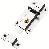 usin Stainless Steel Sliding Door Window Lock with On Off Button - Safety Lock 95 X 43 X 20 mm