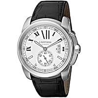 Cartier Men's W7100037 De Cartier Leather Strap Watch