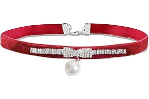 KXUSW Choker para Mujer-choker-Gargantilla de Boda Ideal para Ceremonias, Celebraciones y Eventos