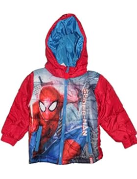 Marvel Spiderman Kinder Winter Gepolsterte Jacke