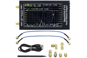 HamGeek NanoVNA-F V3 1MHz-6GHz Vector Network Analyzer 4,3" IPS Tragbar