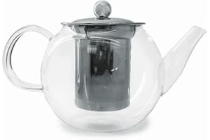 Nerthus FIH 564 Théière en verre avec infuseur en acier inoxydable