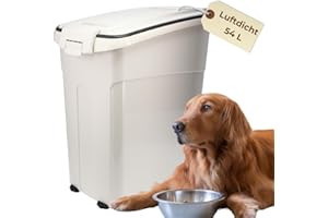 GarPet Airtight Feeding Bin with Lid Feeding Bin Horse Dog Food Storage Dog Food Box Dry Food Storage Food Box Dog 54 L