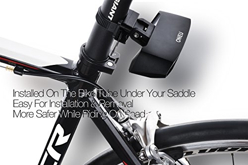 ONEU Fahrrad Rücklicht, Intelligent LED Fahrradbeleuchtung Wasserdicht Lion Wiederaufladbare Sport Rear Bicycle Fahrradlicht mit Funk-Fernbedienung Blinklicht Indikatoren - 5