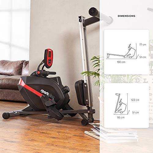 SportPlus - Rameurs classiques, turbine à eau ou air - Pliable et silencieux SportPlus - Rameurs classiques, turbine à eau ou air - Pliable et silencieux