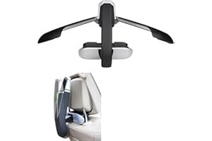 MOVKZACV Percha de ropa de coche,Percha de reposacabezas del asiento trasero del coche para la chaqueta de abrigo