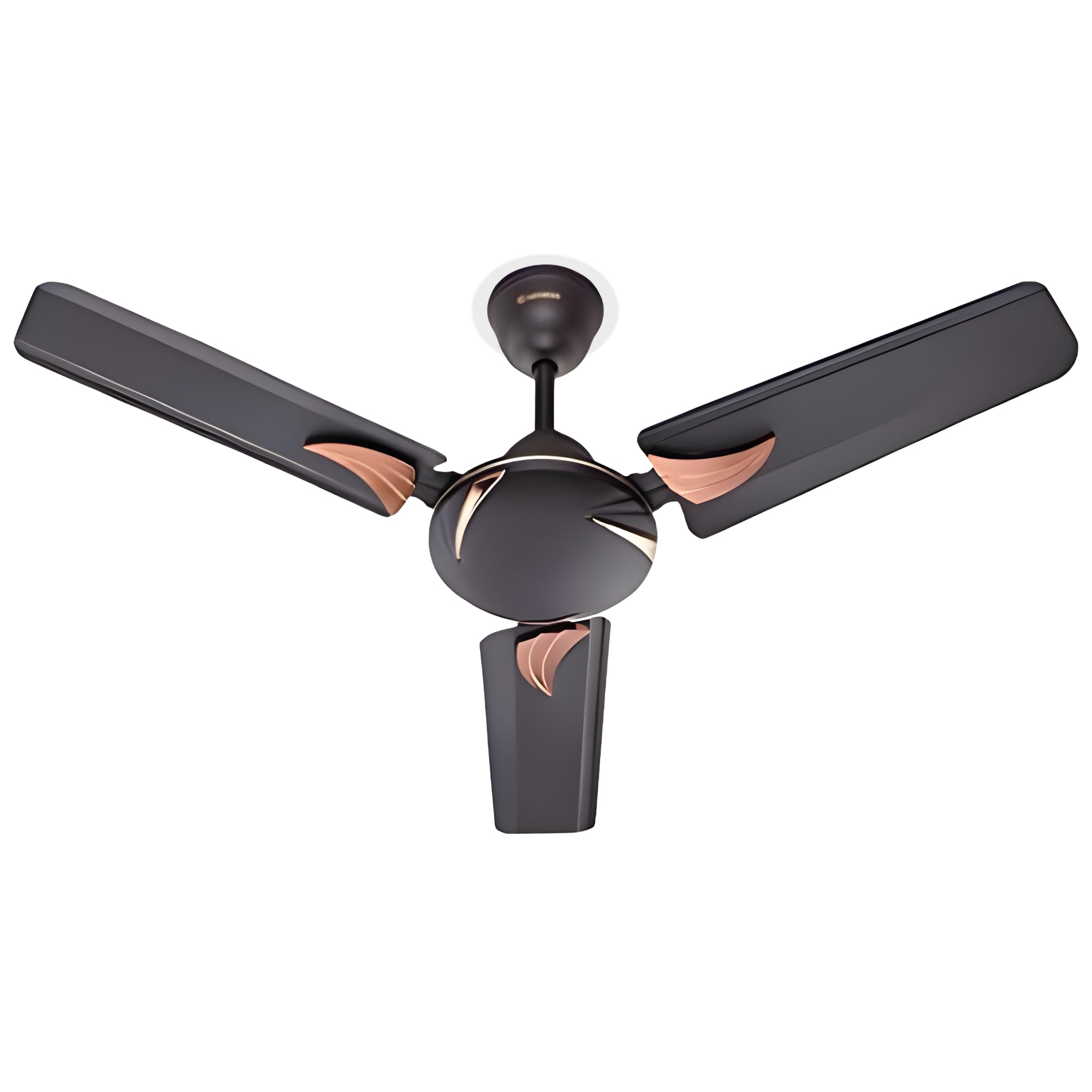 Candes Arena 900mm High-Speed Decorative Ceiling Fans for Home | BEE Star Rated 405 RPM Anti-Dust | 2 Years Warranty (Coffee Brown) Pack of 1