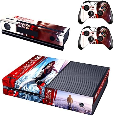 Mirror's Edge Catalyst Xbox ONE Vinyl Skin Sticker Decal for Console 2 Controllers (xbox one, Catalyst)