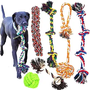 Youngever 6 Pack Dog Rope Toys, Puppy Chew Toys Dog Toys for Medium, Large and XL Dogs