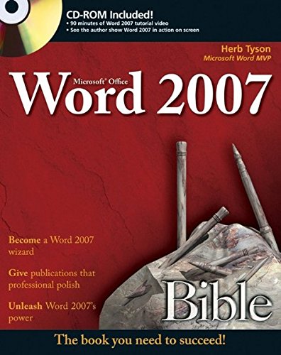 Télécharger Microsoft® Word 2007 Bible Livre eBook France