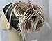 New Tousled Synthetic Hairpiece Scrunchies Straight Elastic updo Scrunchy BUN Brown Blonde Instant Ponytail wig Hairdo (Blonde and Brown 6 #3033T88)