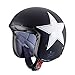 Produktbild Jet Freeride Star schwarz matt/weiß L – c4cn00 a6l – Helm Moto Jet Caberg Freerid