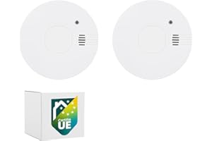 Smartwares Lot de 2 détecteurs de fumée - Piles 5 Ans remplaçables - Détection Rapide et fiable - 85 DB - FSM-11752