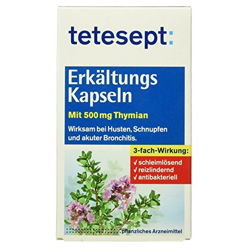 Tetesept Erkältungs- Kapseln, 40 Stück