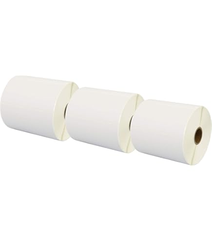 5 Rotoli Etichette Termiche 100x50mm Per Stampanti ZEBRA - 1000 Etichette Per Rotolo