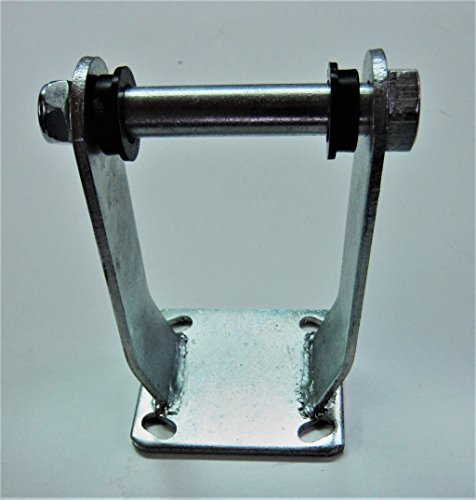 HKB ® 1 Set Sackkarrenräder (2 Stück mit kugelgelagerter Lenkrolle und 2 Stück mit Bockrolle), Gummirad 3.00 – 4 inklusive Schlauch und Ventil, auf roter Kunststofffelge mit Nadellager / Rollenlager, Tragkraft 130kg, ø=260mm, Breite = 85mm, Nabe 80mm breit für Achse ø=20mm, Mantel aus widerstandsfähigem Gummi, ideal für Transportwagen und Plattformwagen geeignet, auch für Bollerwagen und Handwagen, Artikel-Nr. 20195 - 4