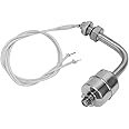 Liquid Level Sensor, Miniature Liquid Water Level Sensor for Float Switch, Stainless Steel Sensor for 75mm Pool Capable of Operating on 0-220V AC and 0-200V DC