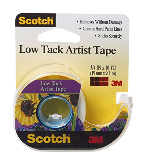 3M Cinta Adhesiva de Artista 3  M Scotch  75 Pulgadas X 10 Yardas