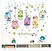Price comparison product image 2016 New Arrival Bird Cage Kids Room Kindergarten Wall Sticker
