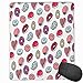 Produktbild Nettes Krapfen-Rechteck-rutschfestes GummiMousepad Computerzubehör 18 x 22 cm
