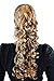 Produktbild Haarteil Zopf Blond-Mix ca. 45cm große Locken Butterfly-Clip JL-3254-HL2374B