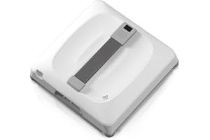 ‎EVERCROSS BOT EVERCROSS BOT Fensterputzroboter mit 4 Wasserdüsen, 4 Reinigungsmodi, Intelligente Pfadplanung, Starke Saugkraft, Anti-Sturz-Technik, Geeignet für Fenster mit/ohne Rahmen