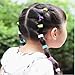 Westeng 100PCS Baby Girl Children Elastic Hair Tie Bands Small Thin Hair Elastics Ponytail Stretchy Hairband