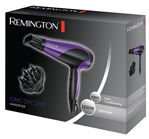Remington Ionen-Haartrockner D3190, mit Diffusor, 2200 Watt - 2