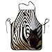 Produktbild Zebra Horse Animal Striped Aprons Bib Mens Womens Lace Adjustable Polyester Chef Cooking Long Full Küchenschürzen