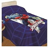 Colcha para cama individual. Colcha cama individual Una Plaza Marvel Spiderman cm 170 x 260 Primavera Verano