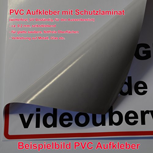 wall-art-design® selbstklebender PVC Aufkleber 300x200mm „Bitte keine Fahrräder abstellen“ , - 2