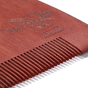 BFWood Wooden Beard Shaping Tool Template with Detailed Styling Guide - Image 3