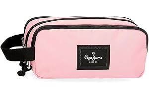 Pepe Jeans Aris Estuche Triple 22x12x5 cms fabricado en Poliéster, tamaño para mochila y carterón, De Joumma Bags