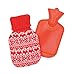 Produktbild Hot Water Bottle With Christmas Cover - Red / White