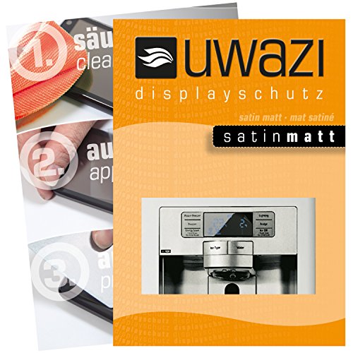 Preisvergleich Produktbild Samsung RS6178UGDSREF Schutzfolie 3x uwazi satin-matt Displayschutzfolie Folie
