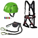 Alpidex Kinder Kletterhelm ARGALI KID + Skylotec Kinder...