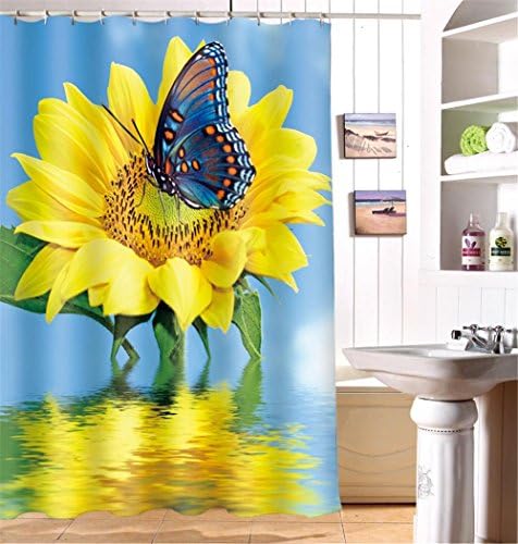YLGCR® Shower Curtain Home decor bathroom Accessories Villa With Swimming Pool Personalized Printing Waterproof Bath Curtain , 180*180cm