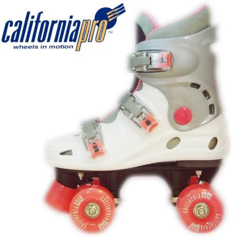 Ventronic California Pro Pink Kids & Ladies Quad Roller Skates , 5 uk [Misc.]