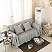 Produktbild Funihut Sofaüberwurf Stretch elastische Sofahusse 1/2 /3 Sitzer Sofabezug Sesselhussen Hautfreundlich, Sofa Cover Protector