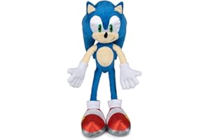 CARTOON Pluszowe Sonic jeż naddźwiękowy, bałwan, 35 cm, dla dzieci,