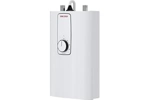 STIEBEL ELTRON elektronischer Kompakt Durchlauferhitzer DCE 11/13 kW für die Küche, Made in Germany, Festanschluss 400 V, solargeeignet, Untertischmontage, VDE geprüft, 230770