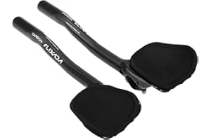 KINDPACK KOCAN tt handlebar, 31.8mm Carbon Fiber Bicycle TT Handlebar Cycling Aero Bars Rest Handlebar Bike Tri Bars