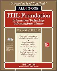 Itil Foundation All In One Exam Guide Amazon De Davies Jim Fremdsprachige Bucher