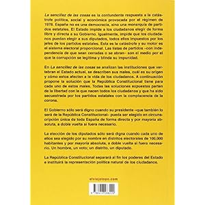 La sencillez de las cosas : la razón de la república constitucional