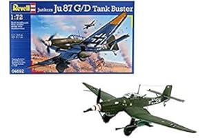 Revell 04692 Junkers Ju 87 G/D Tank Buster 1:72 Scale Unbuilt/Unpainted Plastic Model Kit