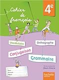 Cahier de français 4e - édition 2013