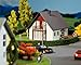 Produktbild 193318 - Faller H0 - Fertigmodell - Einfamilienhaus, weinrot