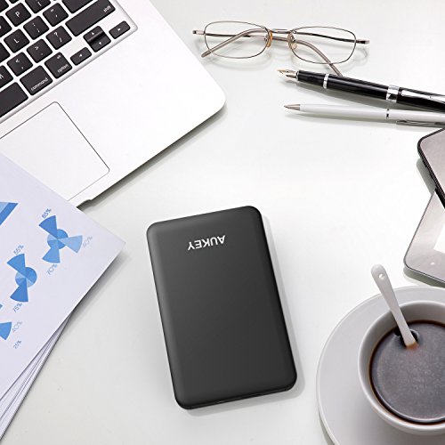 AUKEY USB 3.0 Festplattengehäuse USB 3.0 2,5 Zoll Festplatte Externes Gehäuse für 7 & 9.5 mm 2.5” SATA HDD SSD kompatibel mit Windows und MAC Systems ( Schwarz ) - 8