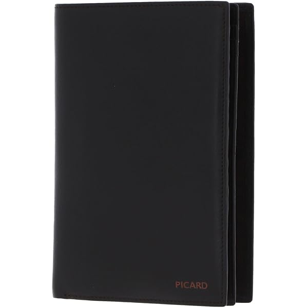 Picard Herren Portemonnaie Franz 1 Aus Echtleder – Mittelgröße, RFID-Schutz, 4 Kartenfächer, 7x10,5x2 Cm